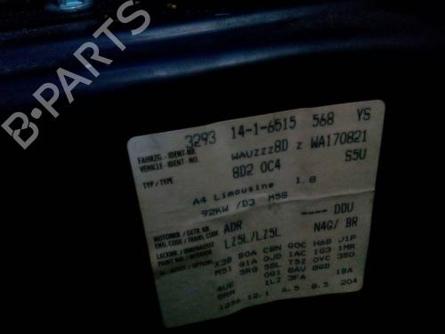 Engine control unit (ECU) AUDI A4 B5 (8D2)  | BP8499172M57 