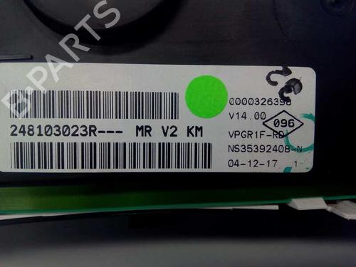 Instrument cluster DACIA DUSTER (HS_) 1.2 TCe 125 | BP1739541C47 