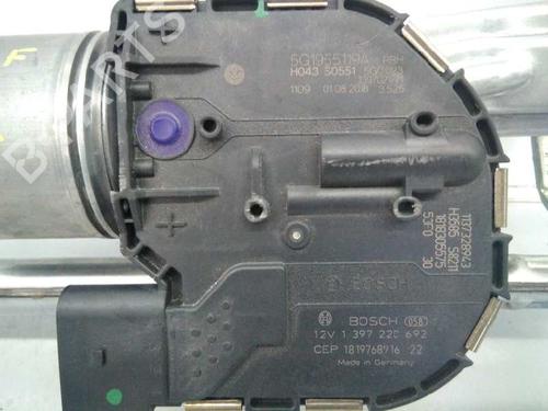 Front wiper motor VW GOLF VII (5G1, BQ1, BE1, BE2) 1.5 TSI | BP3498648M29 