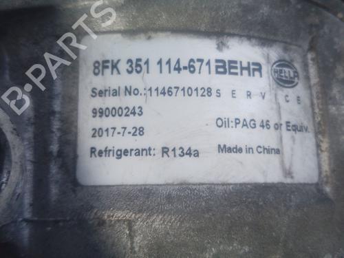 AC compressor BMW 1 (E87) 118 d | BP39949845M34 - Image 5
