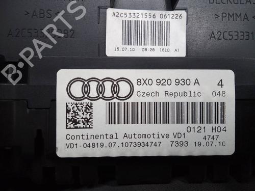 Instrument cluster AUDI A1 (8X1, 8XK)  | BP18149474C47 