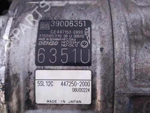 AC compressor OPEL CORSA E (X15) 1.3 CDTI (08, 68) | BP29199220M34