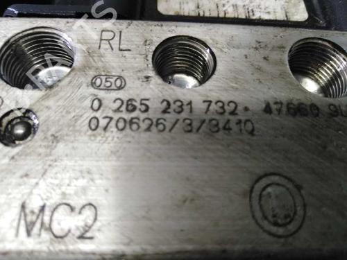ABS pump NISSAN NOTE (E11, NE11) 1.5 dCi | BP7233276M43 
