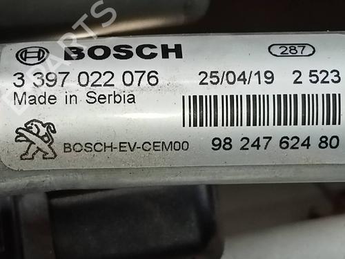 Used Front wiper motor PEUGEOT 3008 II SUV (MC_, MR_, MJ_, M4_) 1.5 BlueHDi 130 (131 hp) 10549138
