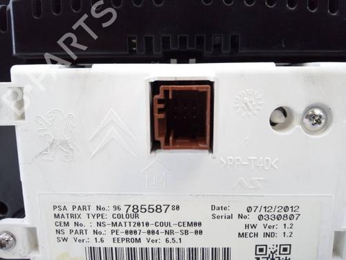 Instrument cluster CITROËN DS4 (NX_)  | BP18149477C47 