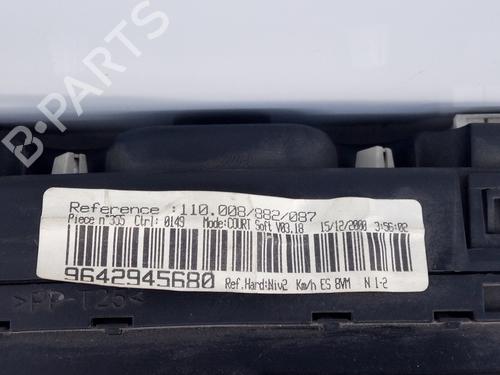 Instrument cluster PEUGEOT 406 (8B) 1.8 BiFuel | BP15827166C47 