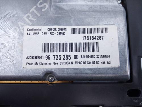 Instrument cluster CITROËN C4 Picasso I MPV (UD_)  | BP22371149C47 