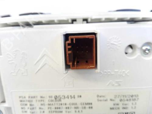 Kombinert Instrument PEUGEOT 2008 I (CU_) 1.6 HDi | BP2531711C47