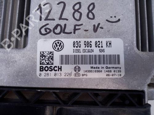 Engine control unit (ECU) VW GOLF V (1K1)  | BP18149478M57 
