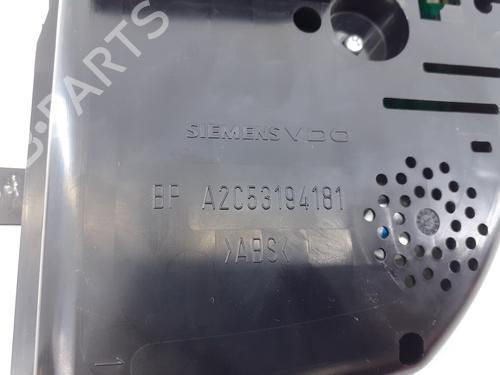 Instrument cluster VW PASSAT B6 (3C2) 2.0 TDI | BP9730307C47 
