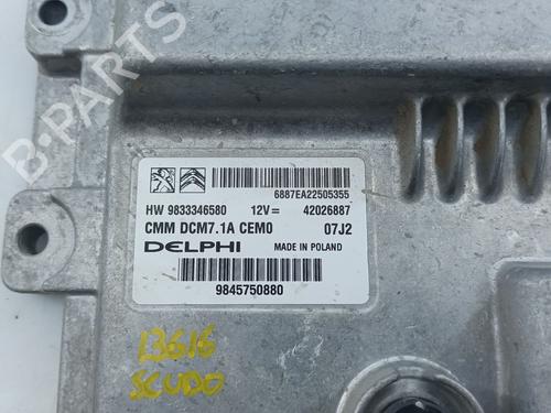 Engine control unit (ECU) FIAT SCUDO Van 2.0 Multijet 145 (506) | BP27720182M57 