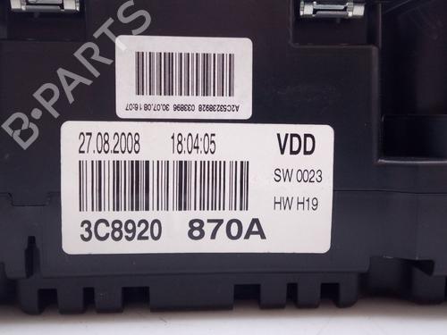 Instrument cluster VW PASSAT B6 (3C2) 2.0 TDI 16V | BP25914249C47 