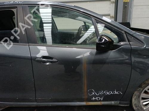 Used Right front door PEUGEOT 208 I (CA_, CC_) 1.6 HDi / BlueHDi 75 (75 hp) 31176488