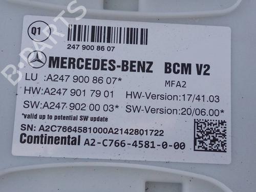 Electronic module MERCEDES-BENZ CLA (C118) AMG CLA 45 S 4-Matic+ (118.354) | BP22976208M83 
