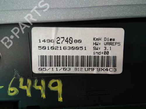 Instrument cluster PEUGEOT 807 (EB_) 2.2 HDi | BP4494890C47 