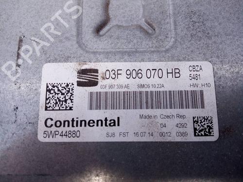 Engine control unit (ECU) SEAT TOLEDO IV (KG3) 1.2 TSI | BP12943431M57 