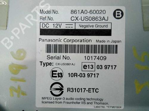 Electronic module TOYOTA LAND CRUISER PRADO (_J15_) 3.0 D-4D (KDJ155_, KDJ150_, KDJ150R, KDJ155R) | BP5254636M83 