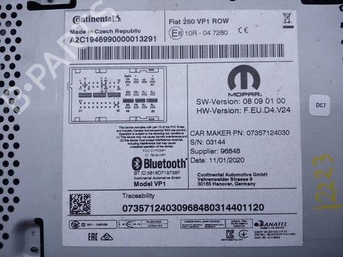 Radio CITROËN JUMPER II Van 2.2 BlueHDi 140 | BP18345102E6 