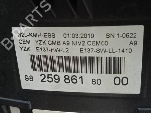 Instrument cluster PEUGEOT 2008 I (CU_)  | BP22618242C47 
