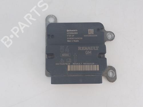 Used ECU airbags RENAULT TRAFIC III Bus (JG_) 1.6 dCi 95 (JGMR, JGMJ) (95 hp) 29185230