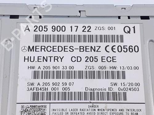 Electronic module MERCEDES-BENZ C-CLASS (W205)  | BP6027079M83 