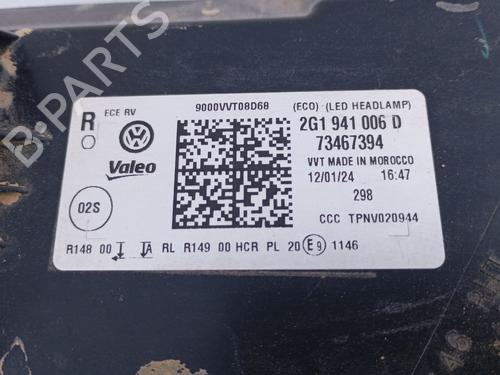 Right headlight VW POLO VI (AW1, BZ1, AE1) 1.0 TSI | BP33431568C29 - Image 5