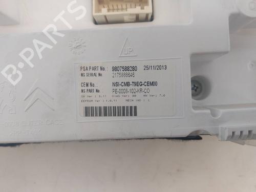 Instrument cluster PEUGEOT 308 II (LB_, LP_, LW_, LH_, L3_)  | BP19264636C47 