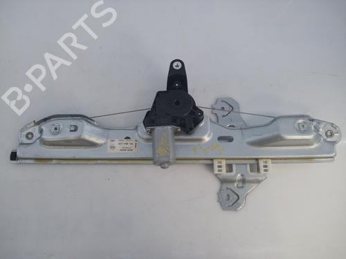 Rudehejsemekanisme venstre bagtil NISSAN QASHQAI II SUV (J11, J11_) 1.2 DIG-T (115 hp) 10225007