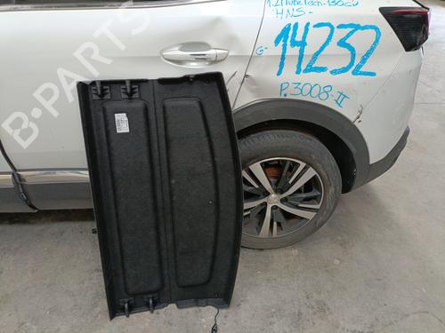 Rear parcel shelf PEUGEOT 3008 II SUV (MC_, MR_, MJ_, M4_) 1.2 THP/ PureTech 130 (MRHNSM, MRHNSU, MRHNSJ, MRHNYW,... | BP29972965C85 