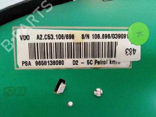 Instrument cluster PEUGEOT 407 (6D_) 2.2 16V (6D3FYH, 6D3FYE) | BP6302817C47 