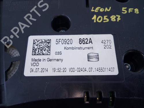 Instrument cluster SEAT LEON ST (5F8) 2.0 TDI 4Drive | BP10697776C47 