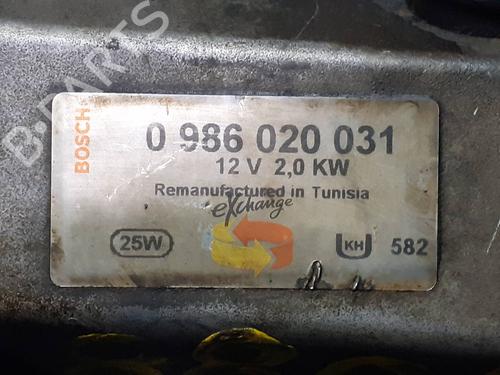 Starter LAND ROVER FREELANDER I (L314) 2.0 DI 4x4 | BP11949387M8 