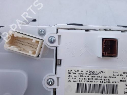 Instrument cluster PEUGEOT 208 I (CA_, CC_)  | BP21122044C47