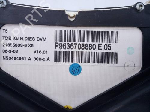 Instrument cluster PEUGEOT 307 (3A/C) 2.0 HDi 110 | BP11137095C47 