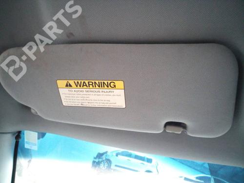 Used Left sun visor Left sun visor KIA SORENTO I (JC) 2.5 CRDi 4WD (140 hp) 7524391 7524391