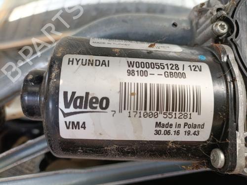 Used Front wiper motor HYUNDAI i20 II (GB, IB) 1.2 (84 hp) 26210818