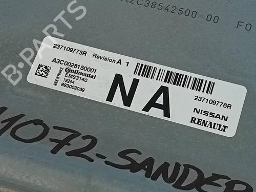 Engine control unit (ECU) DACIA SANDERO II TCe 90 (B8M1, B8MA, B8AC) | BP12495205M57 