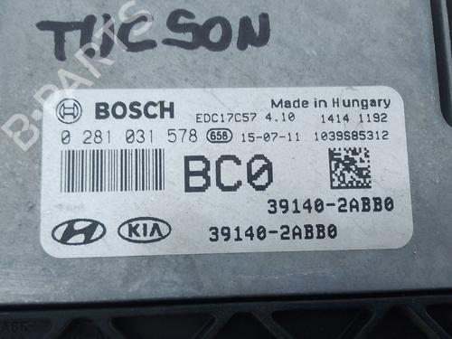 Engine control unit (ECU) HYUNDAI TUCSON (TL, TLE) 1.7 CRDi | BP30001213M57