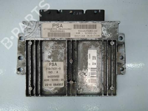 Used Engine control unit (ECU) PEUGEOT 206 Hatchback (2A/C) 1.4 LPG (75 hp) 4043015