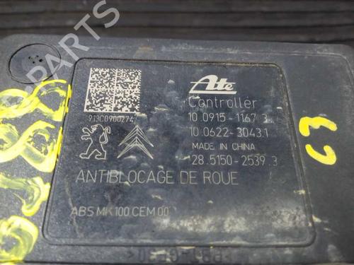 ABS pump CITROËN C3 II (SC_)  | BP5079789M43 