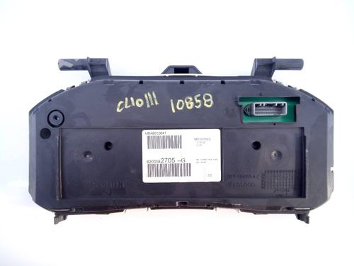 Instrument cluster RENAULT CLIO III (BR0/1, CR0/1) 1.5 dCi (BR17, CR17) | BP11924257C47 