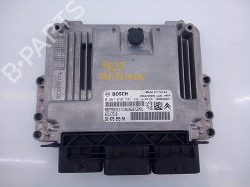Engine control unit (ECU) CITROËN BERLINGO Box Body/MPV (B9) 1.6 HDi 90 16V | BP8044249M57 