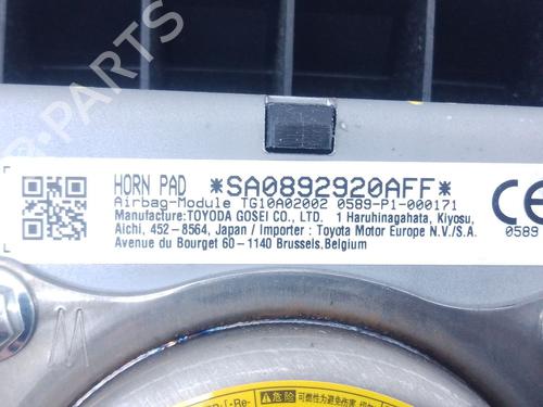 Airbag Kit TOYOTA PRIUS PLUS (_W4_) 1.8 Hybrid (ZVW40W, ZVW41W) | BP32388361C86