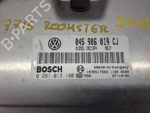 Engine control unit (ECU) SKODA ROOMSTER Praktik (5J) 1.4 TDI | BP6126943M57 