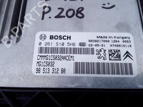 Engine control unit (ECU) PEUGEOT 208 II (UB_, UP_, UW_, UJ_) 1.2 PureTech 100 | BP26502036M57 