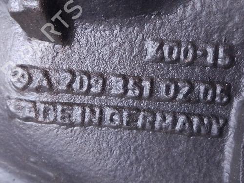 Rear differential MERCEDES-BENZ C-CLASS (W204)  | BP30412137M24 