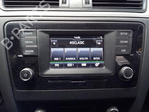 Used Radio SKODA RAPID (NH3, NK3, NK6) 1.6 TDI (115 hp) 14244253