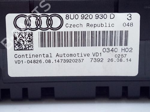Instrument cluster AUDI Q3 (8UB, 8UG) 1.4 TSI | BP14932679C47 