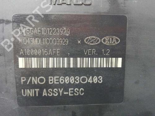 ABS pump KIA SPORTAGE III (SL) 1.7 CRDi | BP4079844M43