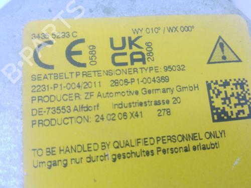 Front left seatbelt AUDI Q2 (GAB, GAG) 30 TDI | BP39961628I26 - Image 5